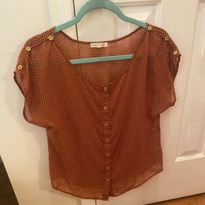 Like NEW sheer women’s fashion blouse